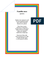 Poezie Familia Mea