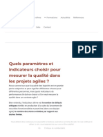 Comment mesurer la qualité logicielle dans les projets agiles _