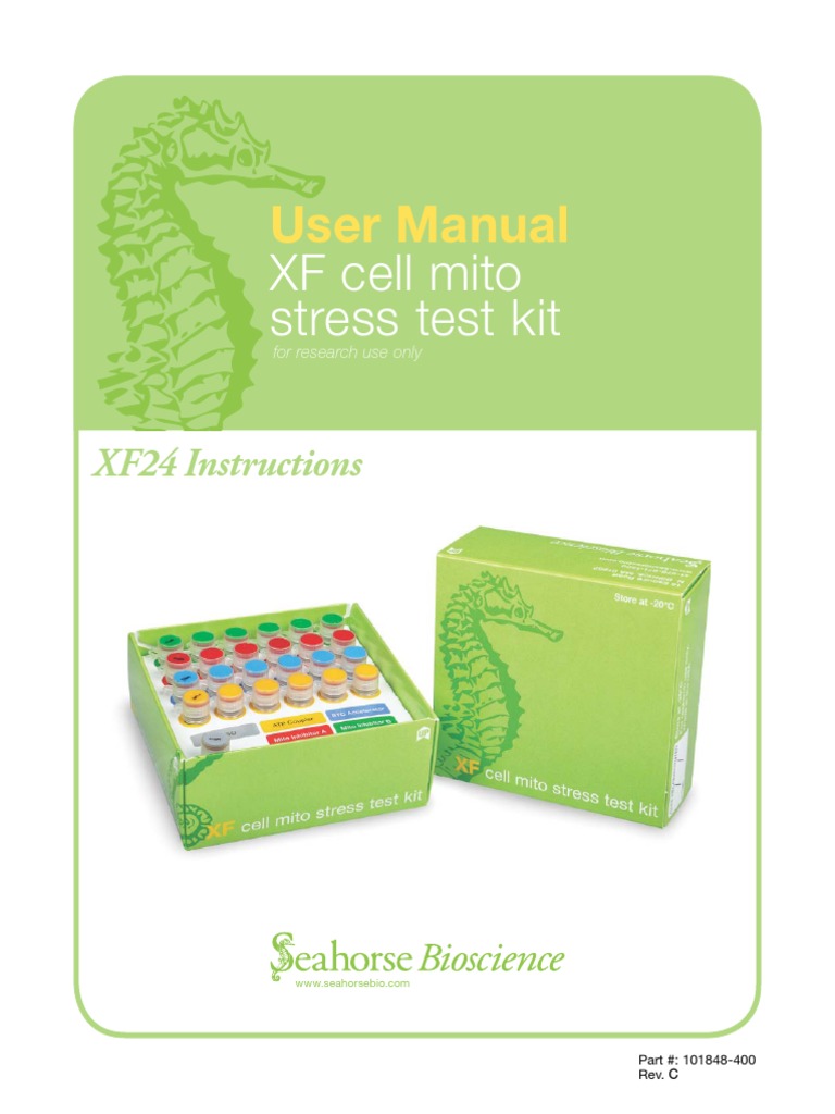 Manual xf24 Cell Mito Stress Test Kit | PDF | Electron Transport Chain ...