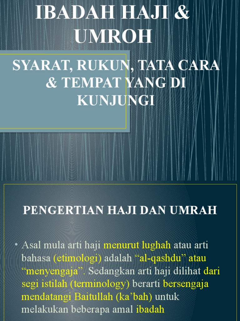 Ibadah Haji Umroh Ok Pdf