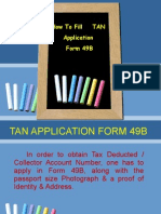 How To Fill TAN Application Form 49B