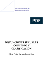 CLASE Clasificación Disfunciones Sexuales Cadl