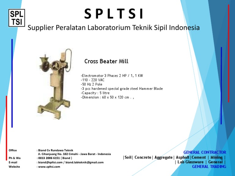 Cross Beater Mill PDF PDF