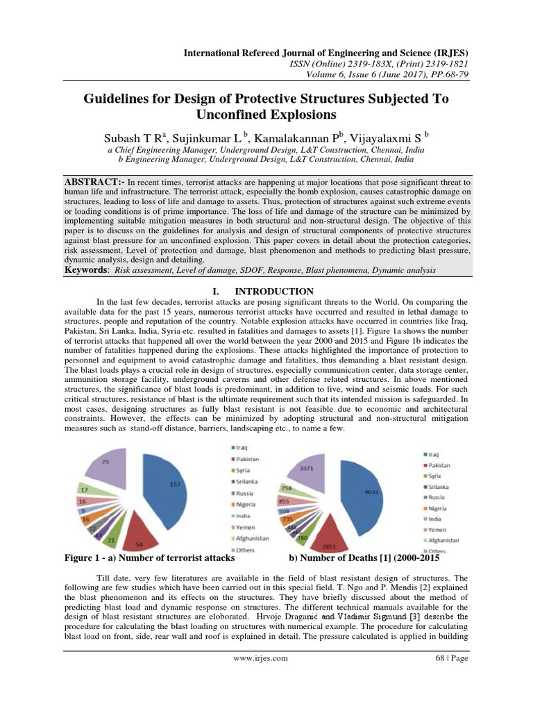 Guidelines for Blast-Resistant Design | PDF
