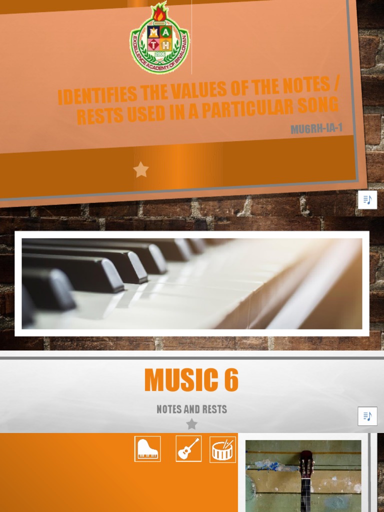 Understanding Musical Notes and Rests | PDF | Musical Compositions ...