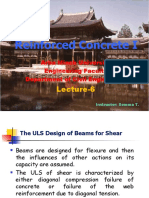 Lecture 6-Design For Shear