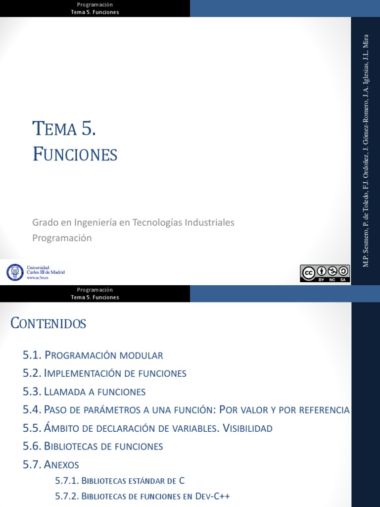 Funciones en Programación Modular C | PDF | Puntero (Programación de ...