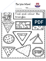 Triangle Work Sheet