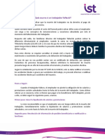 Que Hacer en Caso de Fallecimiento de Un Trabajador