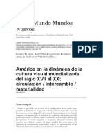 Dossier Nuevo Mundo Mundos Nuevos Americ PDF