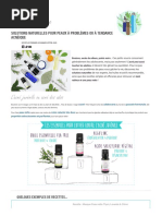 Solutions naturelles pour peaux à problèmes ou à tendance acnéique - Aroma-Zone