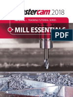 Mastercam 2018 Mill Essentials Training Tutorial PDF