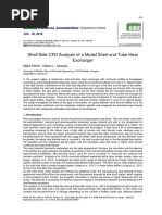 FIN -NOR7.5フィンノール Shell Tube Analysis PDF | PDF | Turbulence | Computational Fluid