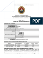 Silabo-Audit - Gubern. (2020-A) (2) Iv Año