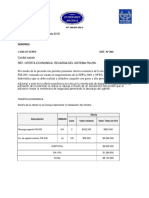 Cot 304 Oferta Economica Agente Limpio FM200 - 2 Cilindros PDF