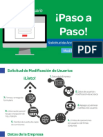 Guia para El Llenado Modificacion de Accesos