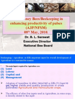 Role of Honey Bees/Beekeeping in Enhancing Productivity of Pulses (A3P/NFSM) 08 May, 2010