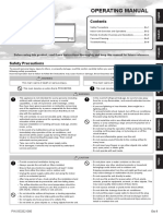 Fujitsu Klima Uredjaj Zidni Inverter Asyg35llcr Aoyg35llcr Operation Manual PDF