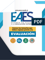 Temario Preparacion de EAES