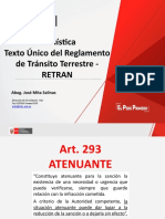 Casuística RETRAN: Análisis de casos prácticos sobre infracciones y sanciones al tránsito