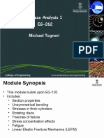 Stress Analysis 1 EG-262