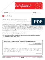 Guía Encuentro 3 de LC 10 Producción de Textos Argumentativo PDF