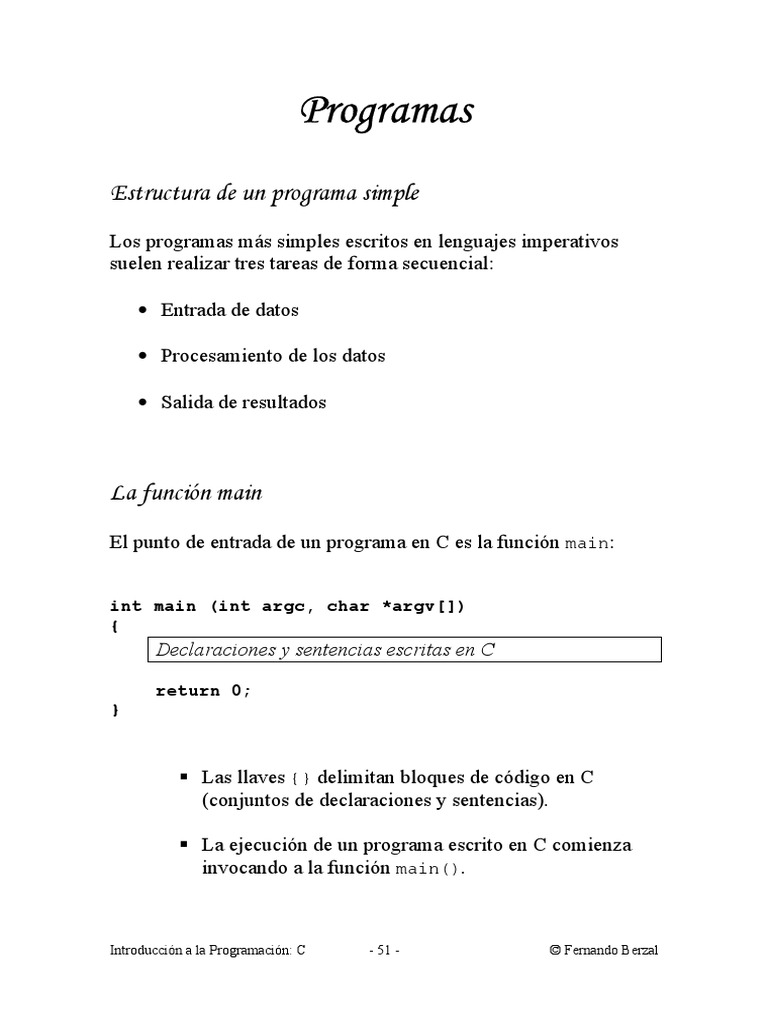 Programas PDF | PDF