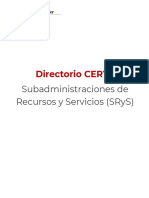 Directorio CERYS 2019 PDF