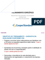 TREINAMENTO VOLKSWAGEN - Requisitos e VDA