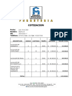 Cotizacion Sida