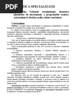 Didactica specialitatii titularizare