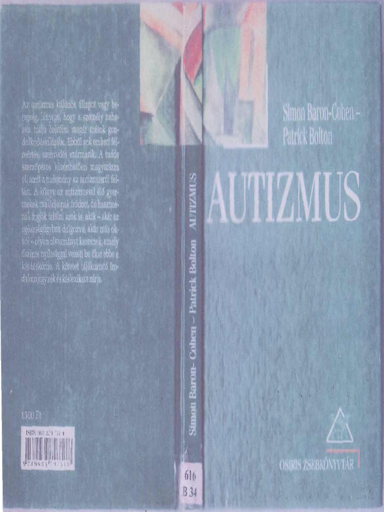 Simon Baron Cohen - Autizmus PDF | PDF