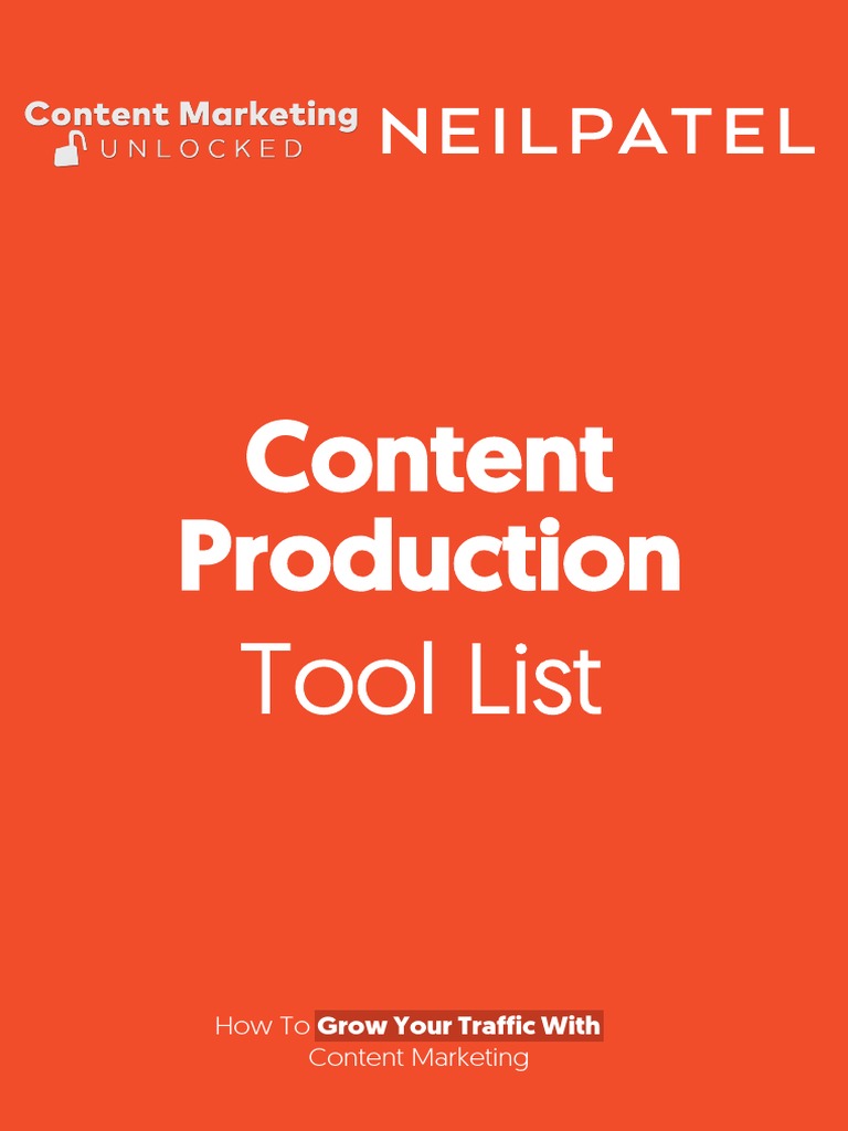 Essential Tools for Content Marketing | PDF