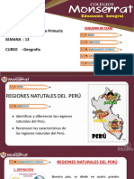 GRADO: 3er Grado de Primaria Semana: 13 CURSO: Geografía