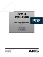 Ivm 4 IVM 4500: Service Manual