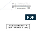 Análise E Gerenciamento de RISCO - ABNT NBR 5419-2:2015: Logomarca