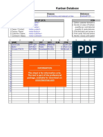 Kanban Database: Process: Purpose: Reference