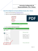 Instructivo Cambio de Responsabilidades CIIU y Tributo