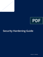 Security Hardening Guide: Revision: 1/20/2020