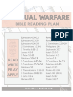 Spiritual Warfare Bible Reading Plan