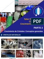 Crecimiento de Cristales: Conceptos Generales