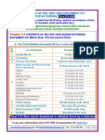 ISO 9001 QMS Standard Certification Documents PDF