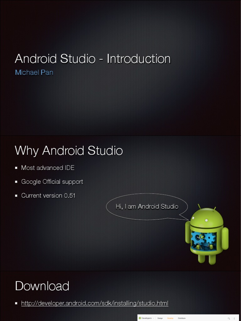 Intro to Android Studio Basics | PDF