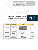 Vil-Pl-S-08 Plan para La Vigilancia, Prevencion y Control