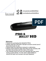 BulletHD PRO4 Instruction Manual