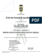 Proponer Alternaticas de Solucion de Conflictos y Liderazgo PDF