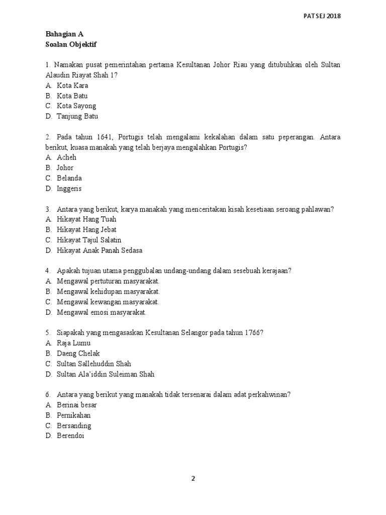 Soalan T2 Pdf