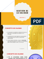 Gestión de Calidad: Conceptos Clave en