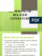 REVIEWING OF RELATED LITERATURE