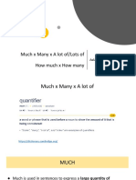 Aula 24 - Much X Many X A Lot of - How Much X How Many PDF